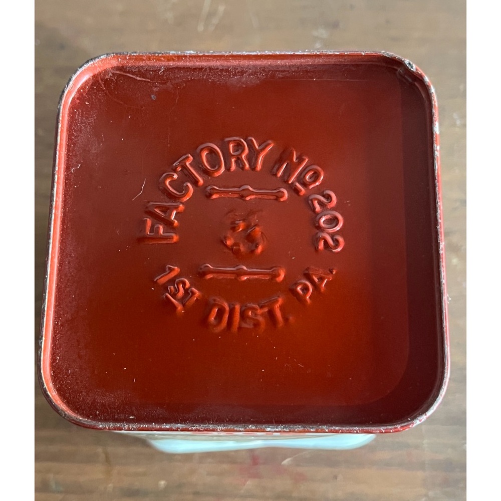 🌹La Resta brand Vintage Rothenberg & Schloss Cigar Tin Box Humidifier Antique🌹 - Picture 14 of 16